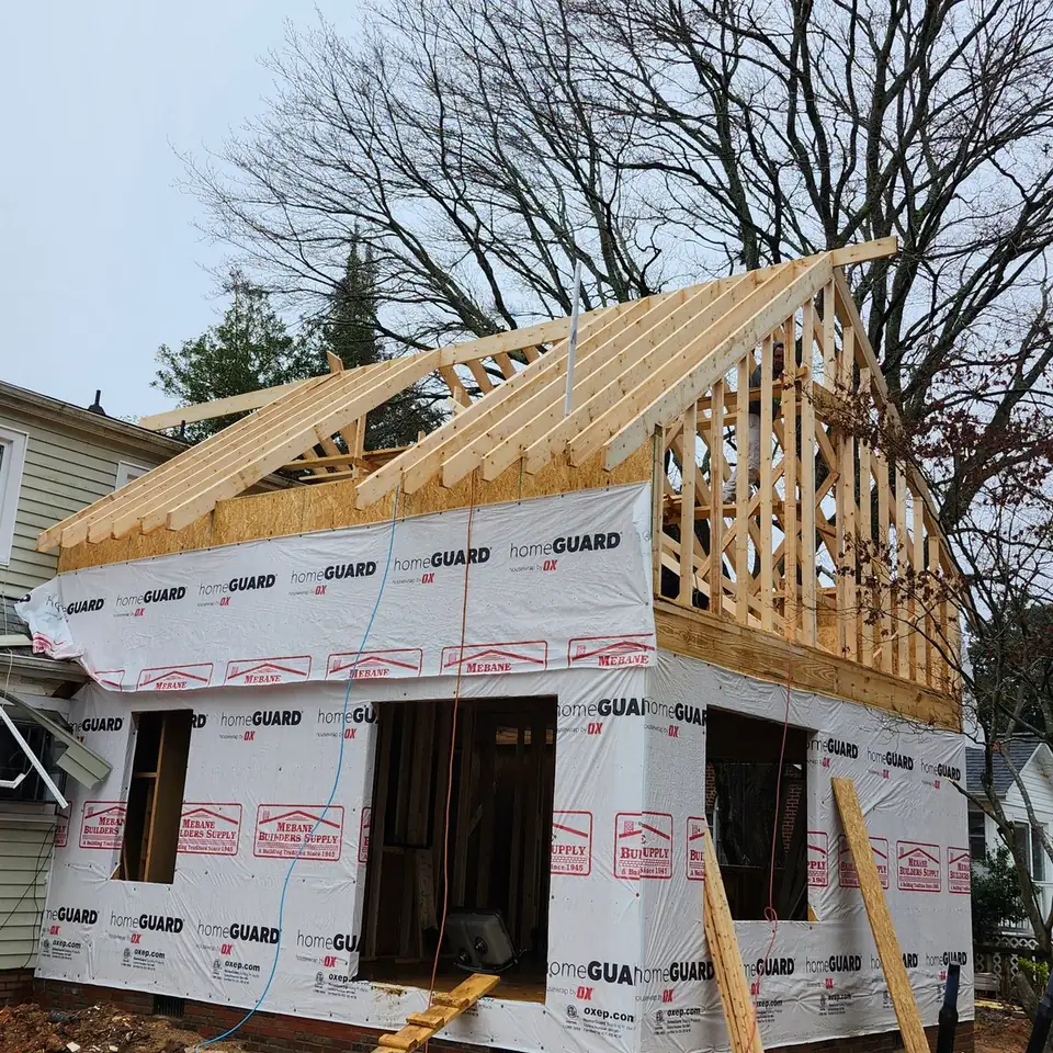 Carpentry and remodeling project 2 by Oro Carpentry LLC in Burlington, NC