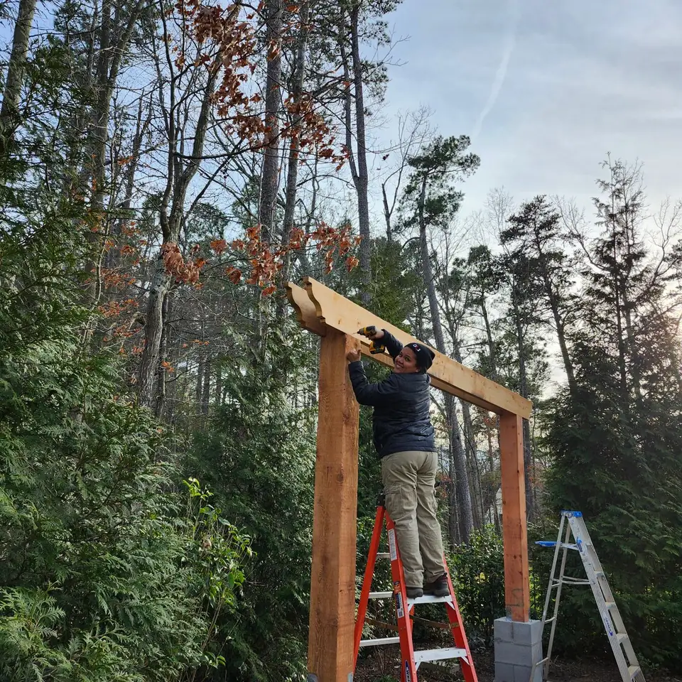 Carpentry and remodeling project 3 by Oro Carpentry LLC in Burlington, NC